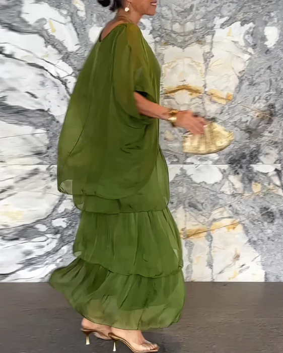 Caroline | Graceful Maxi Dress with Flowing Design