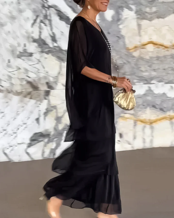 Caroline | Graceful Maxi Dress with Flowing Design