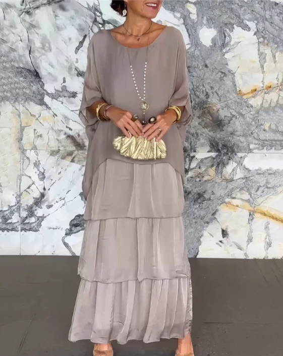 Caroline | Graceful Maxi Dress with Flowing Design