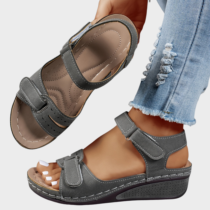 Orthopedic Comfort Flex Sandals Women | Adjustable Fit, Cushioned Sole, Non-Slip Grip