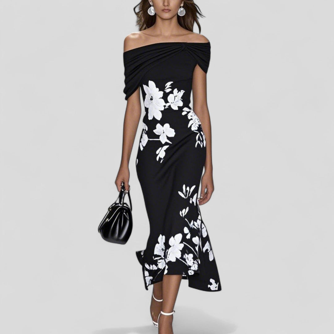 Isa| Elegant Midi Dress