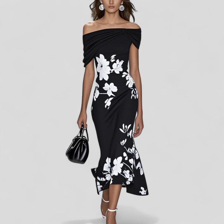 Isa| Elegant Midi Dress