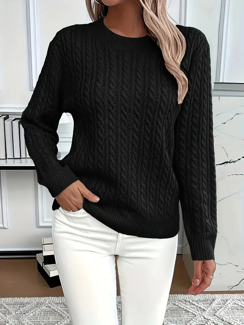 Eliana | Timeless Cable Knit Sweater