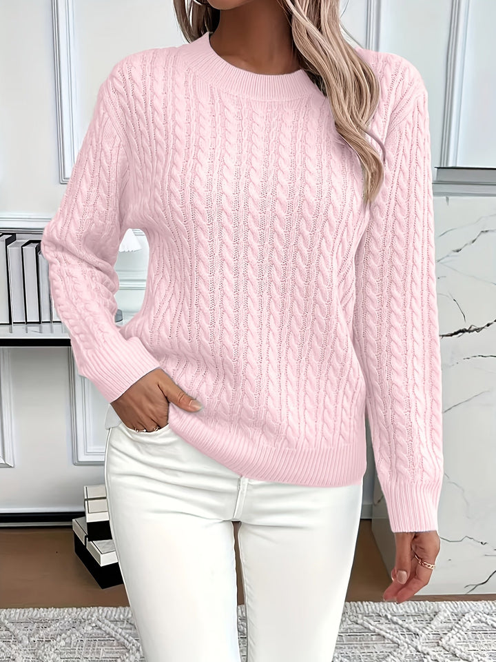 Eliana | Timeless Cable Knit Sweater