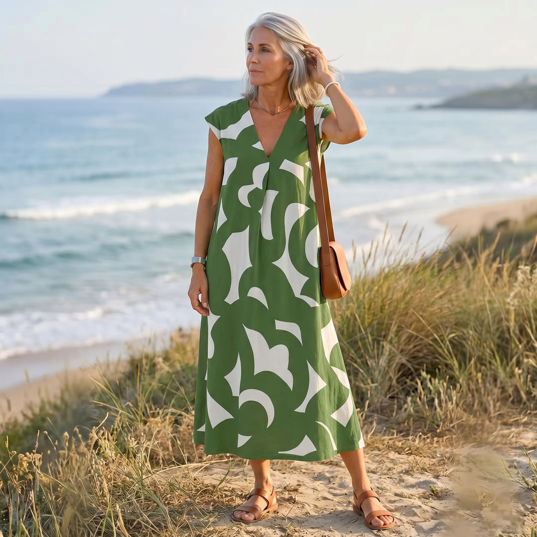 Tatiana | Cutwork Detail Maxi Dress