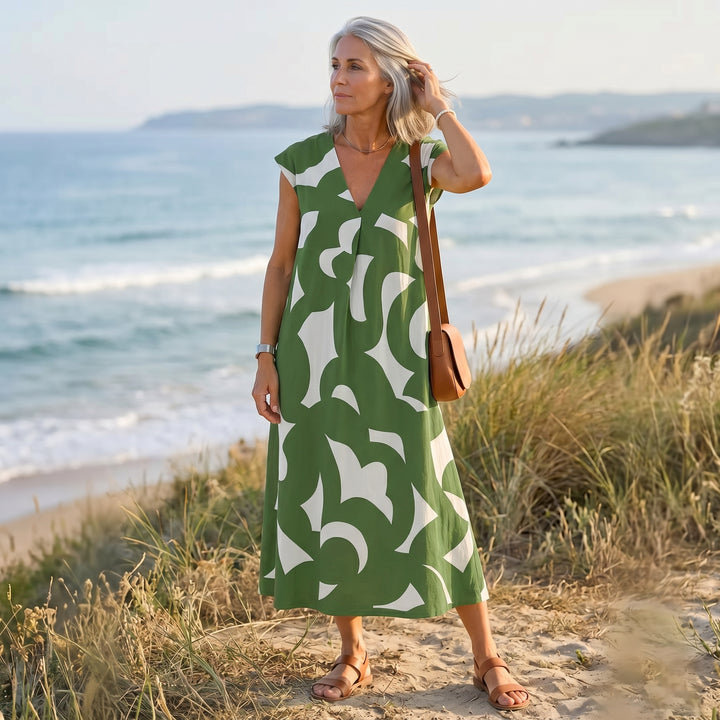 Tatiana | Cutwork Detail Maxi Dress