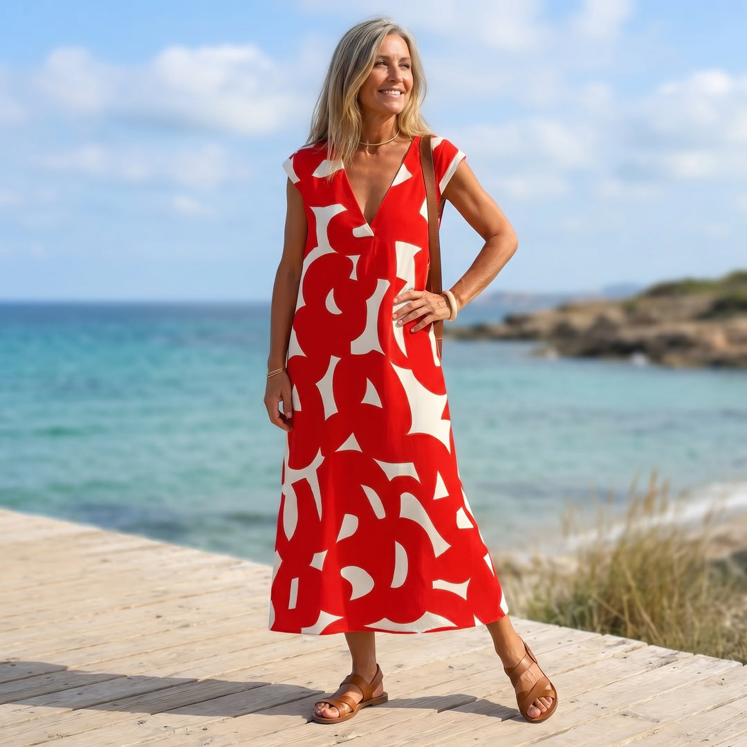 Tatiana | Cutwork Detail Maxi Dress
