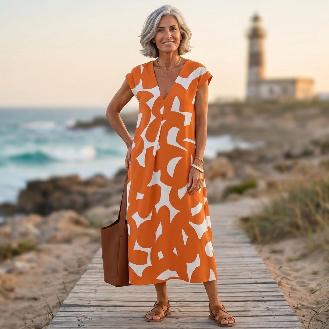 Tatiana | Cutwork Detail Maxi Dress