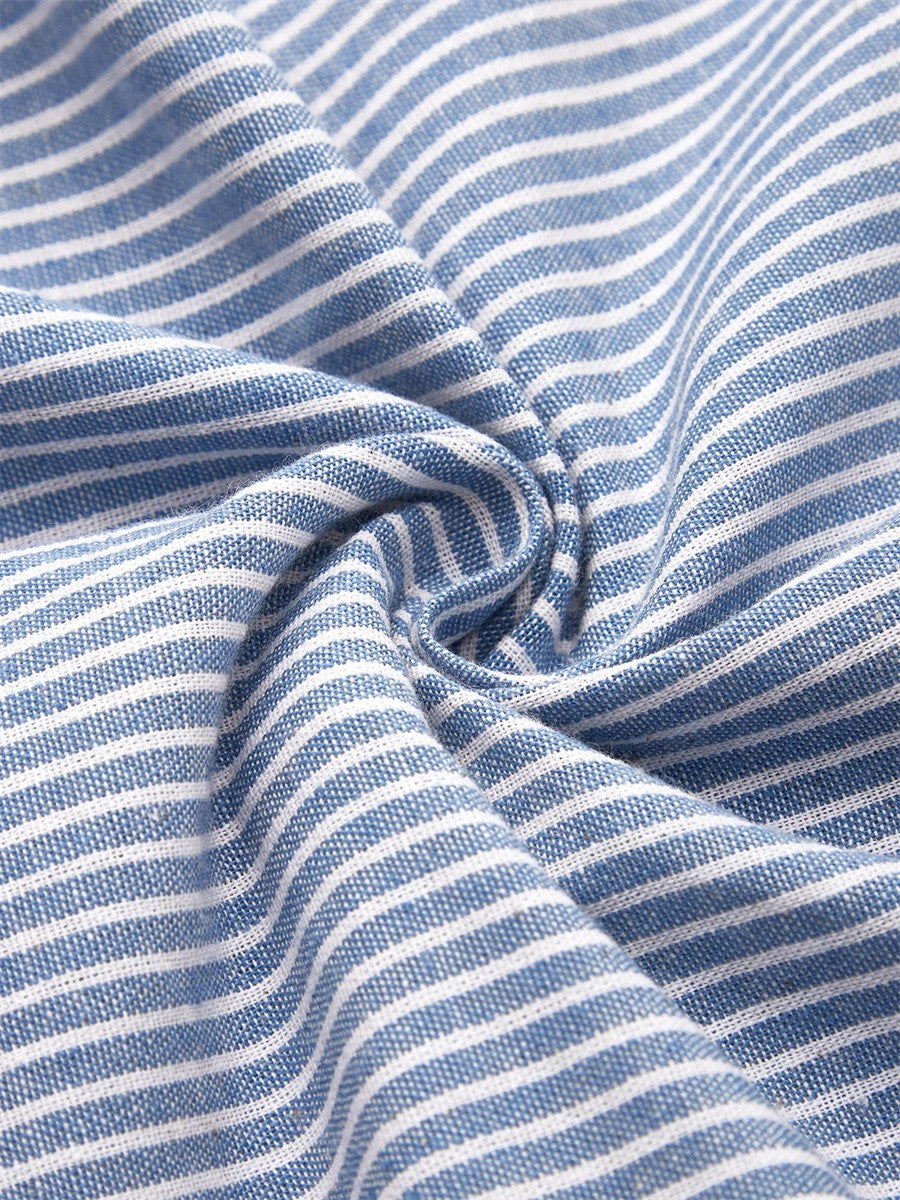 Wanda | Easygoing Striped Midi Dress