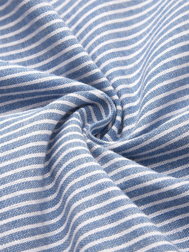 Wanda | Easygoing Striped Midi Dress