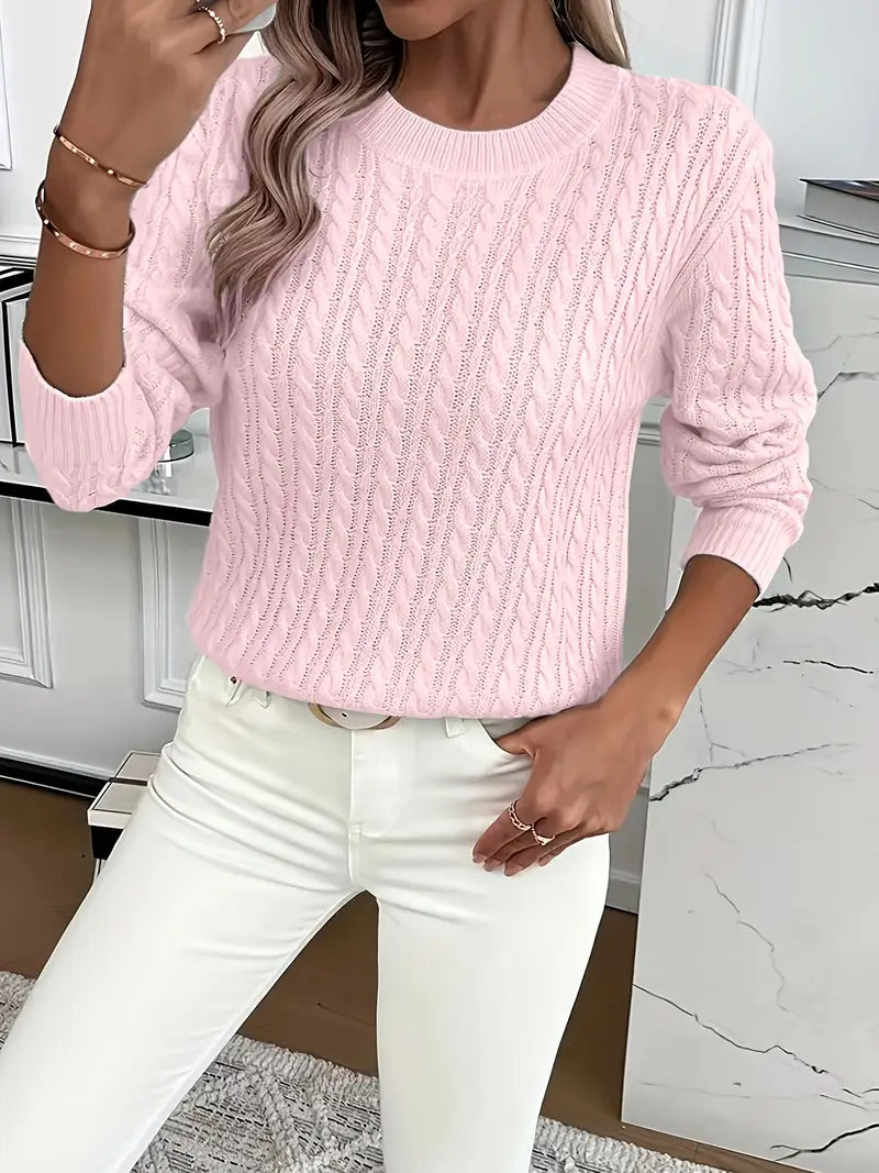 Eliana | Timeless Cable Knit Sweater