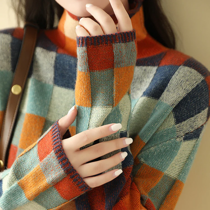 Madison | Stylish and Vibrant Turtleneck Sweater