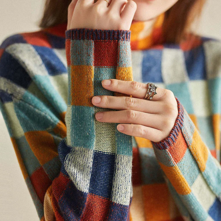 Madison | Stylish and Vibrant Turtleneck Sweater