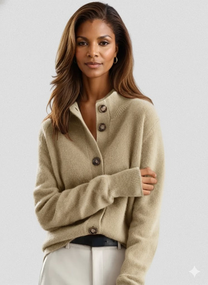 Sofia | Chic Button-Up Cardigan