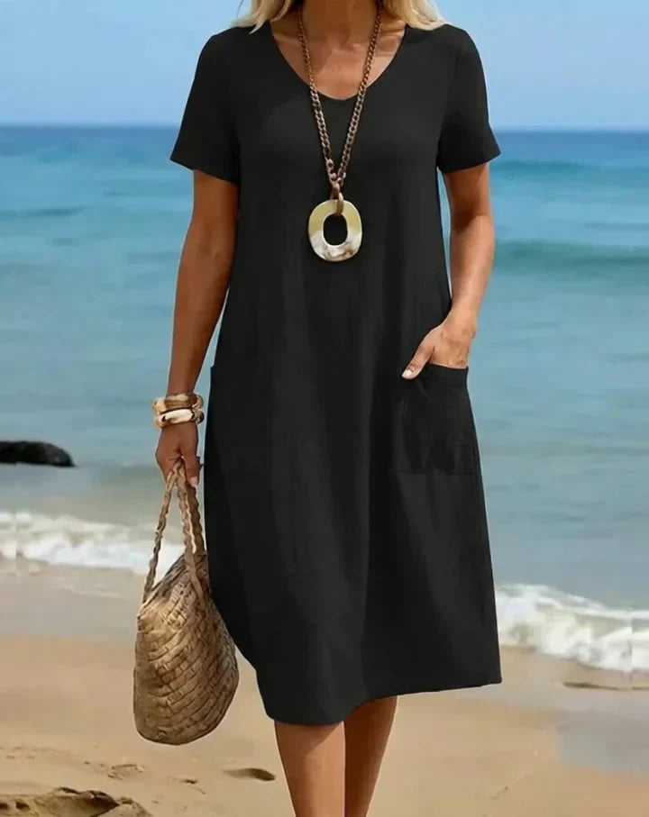 Ariane | Fluid Casual Midi Dress